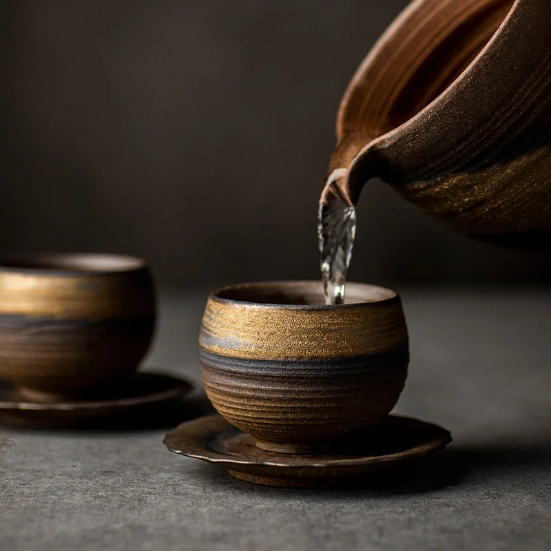 LUWU ceramic teacups chinese kung fu tea cup drinkware | Дом и сад