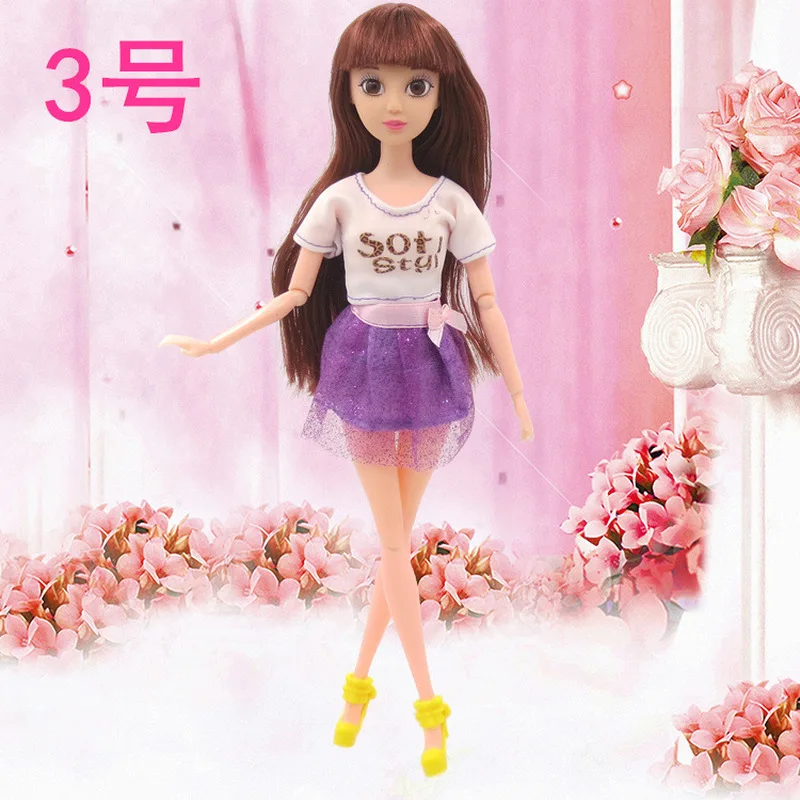 

Bjd Doll Clothes 1/6 30cm Baby Dollhouse Accessories Princess Skirt Doll Dress Up Daily Casual Fashion Dolls Toys for Girls Gift