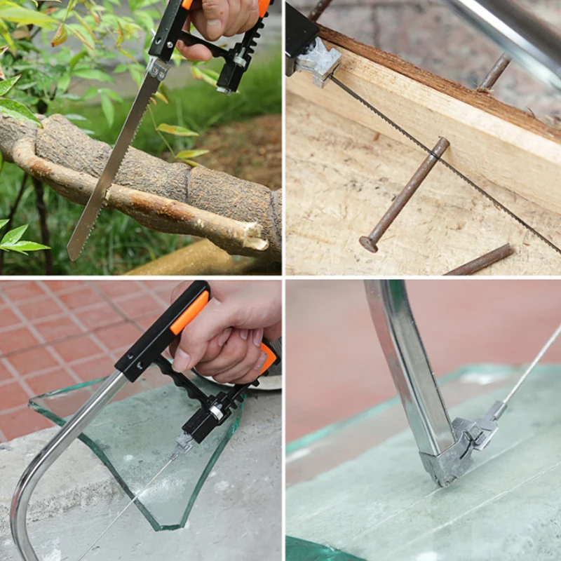 DIY головоломки ручная пила садовый инвентарь ручной U shape форме благодаря чему