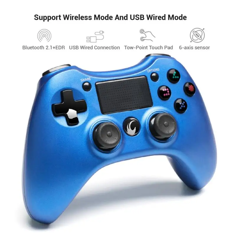 Беспроводной игровой Bluetooth-контроллер для PS4 Pro Slim PS3 2 4 ГГц | Электроника