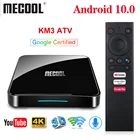 ТВ-приставка MECOOL KM3 A на Android 10, 4 + 64 ГБ, Amlogic S905X2, 4K, Wi-Fi