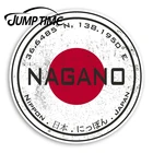 Японская виниловая наклейка Nagano с японским флагом, стикер с японским флагом, водонепроницаемая наклейка на багажник, автомобильные аксессуары
