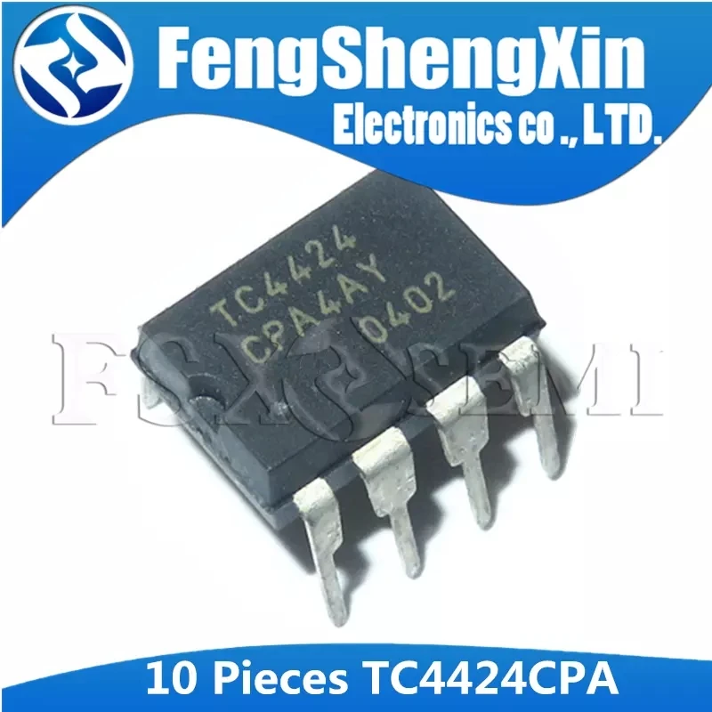 10 шт./лот TC4420CPA DIP 8 TC4420 TC4424CPA TC4424 TC4420EPA TC4424EPA DIP8 высокоскоростные МОП
