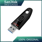 100% Оригинальный двойной флеш-накопитель SanDisk CZ48 флеш-накопитель USB 3,0 32 ГБ высокоскоростной флеш-накопитель USB диск 16 Гб 256 ГБ 64 Гб 128G 512G usb флеш-накопитель USB