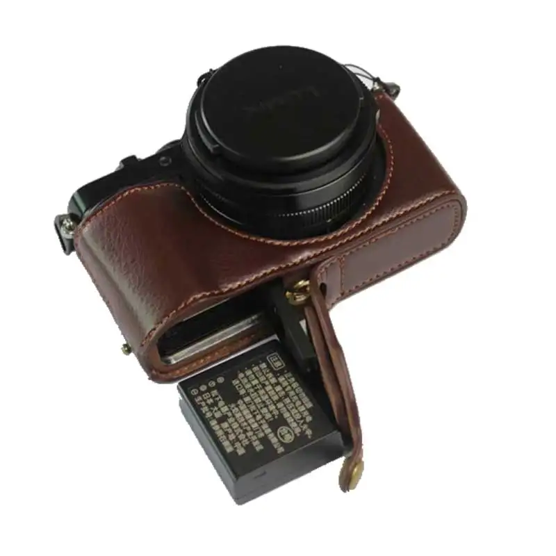 Чехол из натуральной кожи для Panasonic LUMIX чехол-накладка LX100 M2 LX100II II MarkII |