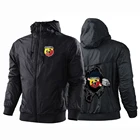 Новинка 2021, мужская повседневная куртка с логотипом, уличная одежда на весну и лето, ветровка с капюшоном, мужские ветрозащитные пальто