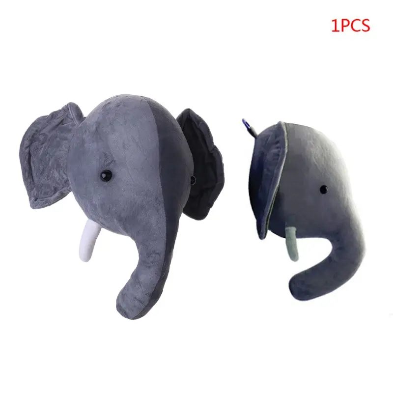 Милый кролик плюшевые набивные куклы настенное крепление голова животного для