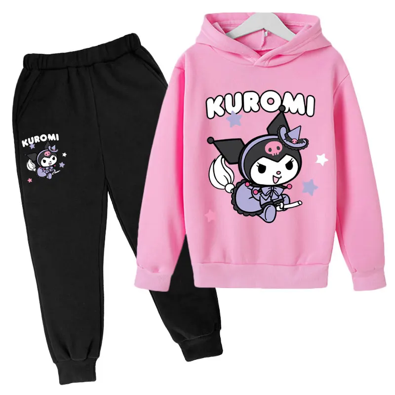 

Printing Hoodie Sets cute girl Clothing Suit baby girl Top +pants 2p Autumn little girl Wear Kids Sweatshirts Hoodies 4-14Y Gift