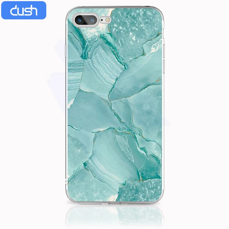 DUSH анти осенний чехол для телефона IPhone X XS Max XR Роскошный Глянцевый гранитный
