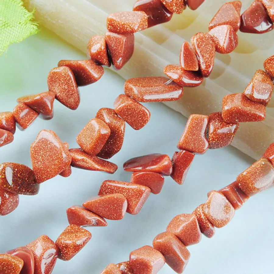 

WOJIAER 4pcs/lot Color Mixing New Arrival Fashion Jewelry 4~8MM Natural Chips Gem Stone Loose Beads Strand 35 Inches PG3004