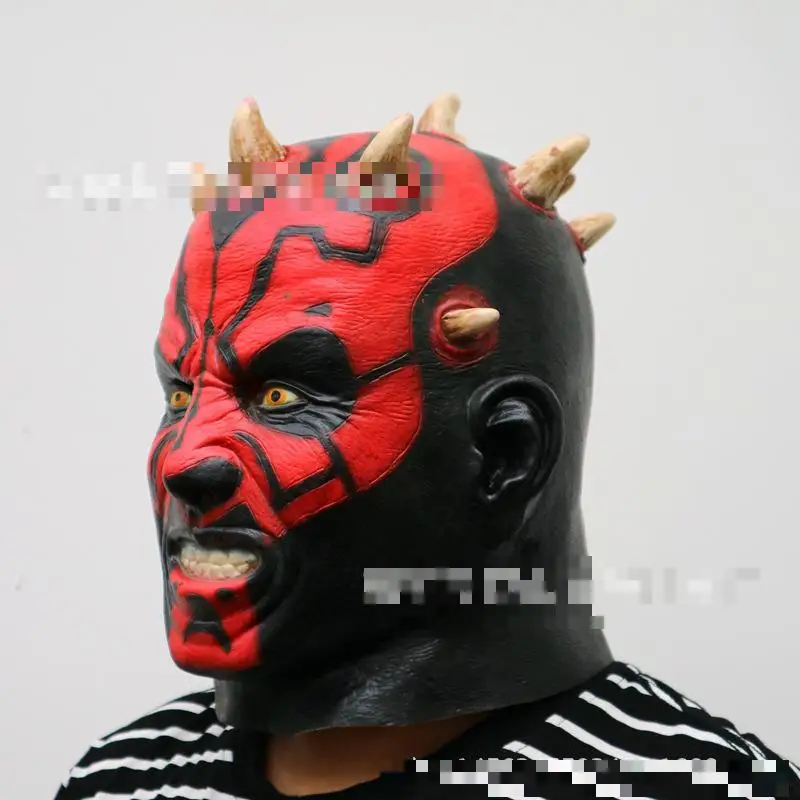 Хэллоуин шлем маски для Косплей террора Дарта Мура джедаев сидиозный световой