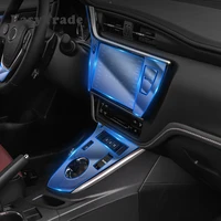 for toyota corolla 2019 2018 accessories car interior sticker gps navigation film screen protective sticker anti scratch decal