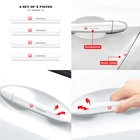 4 шт., прозрачные фотоаксессуары для Honda Mugen Power Civic Accord CRV Hrv Fit Jazz City