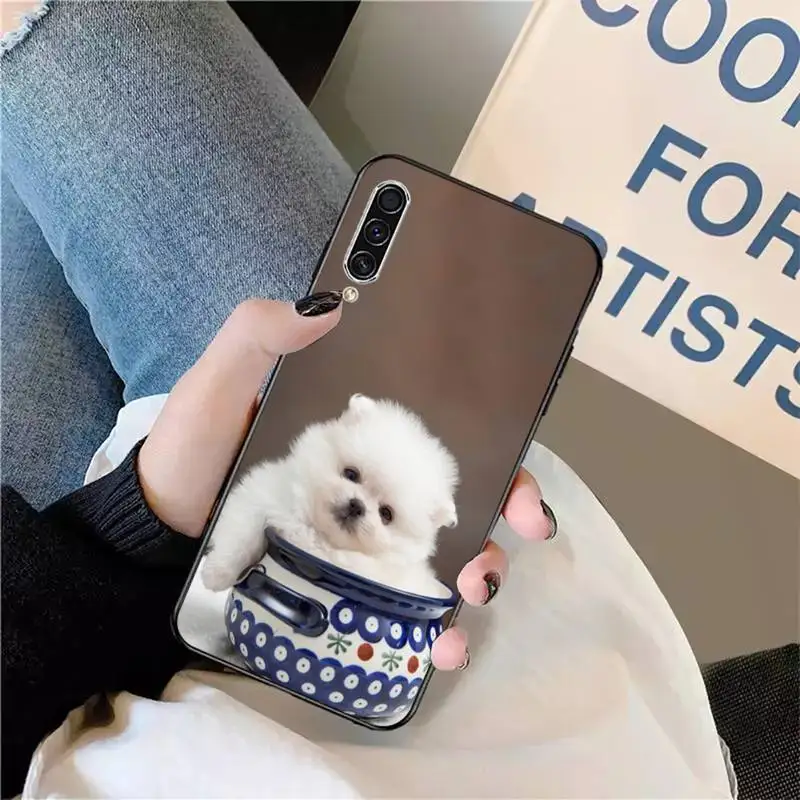 

cute Hiromi dog animal shell Phone Case For Samsung galaxy S 9 10 20 A 10 21 30 31 40 50 51 71 s note 20 j 4 2018 plus