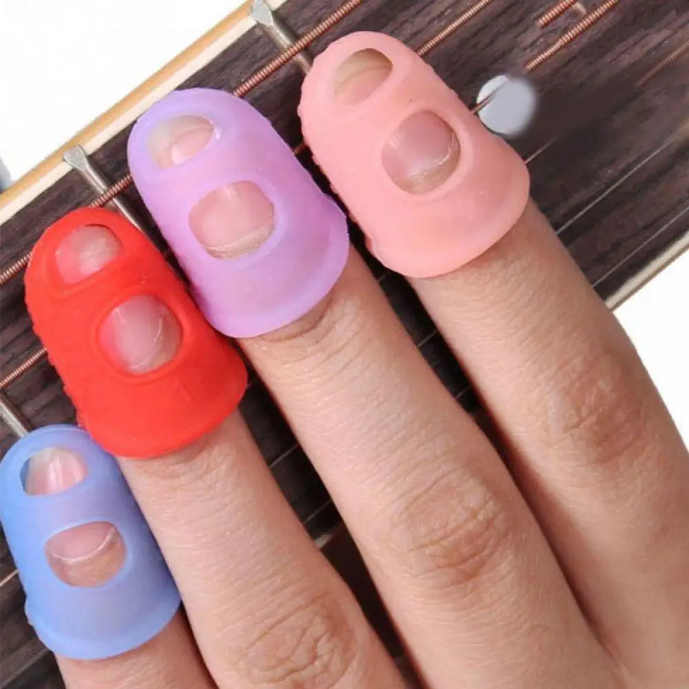 Новый 13 шт./компл. палец гитары выбирает рукав крышка защита пальцев DIY ремесла