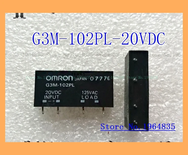 G3M 102PL 20VDC 4 125VAC 20V|Реле| |
