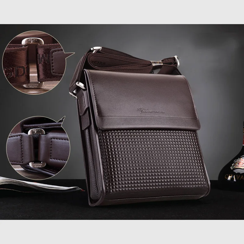 Мужские деловые сумки на плечо из 2021 натуральной кожи роскошная дизайнерская
