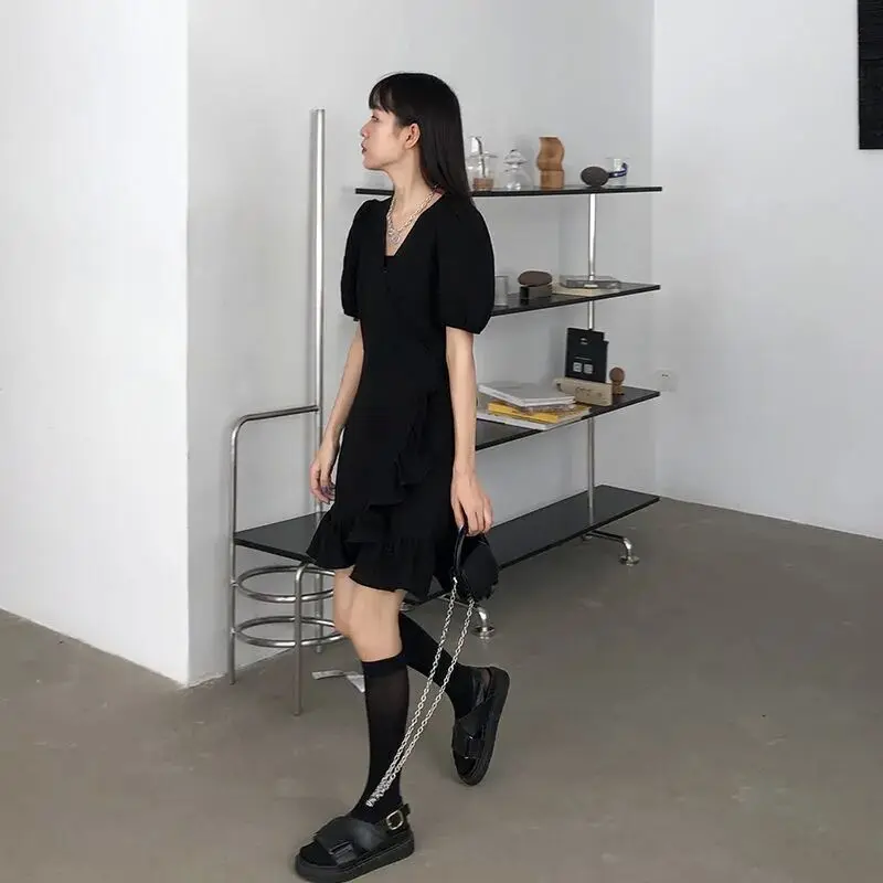 Женское кружевное мини-платье черное облегающее сексуальное платье наряды на