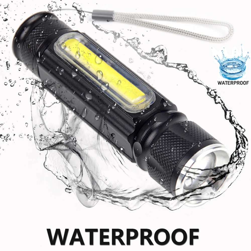 저렴한 높은 전원 Led 손전등 3000LM, 전술 손전등, 자석 손전등, 강력한 COB 조명, Linterna 테일 자석 작업 조명 저렴한 높은 전원 Led 손전등 3000LM, 전술 손전등, 자석 손전등, 강력한 COB 조명, Linterna 테일 자석 작업 조명