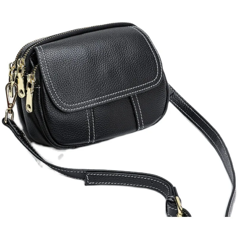 

Women Bag 2020 Genuine Leather Letter Splicing Personality Fashion Designer Luxury New Handbags Crossbody Messenger Shoulder Bag