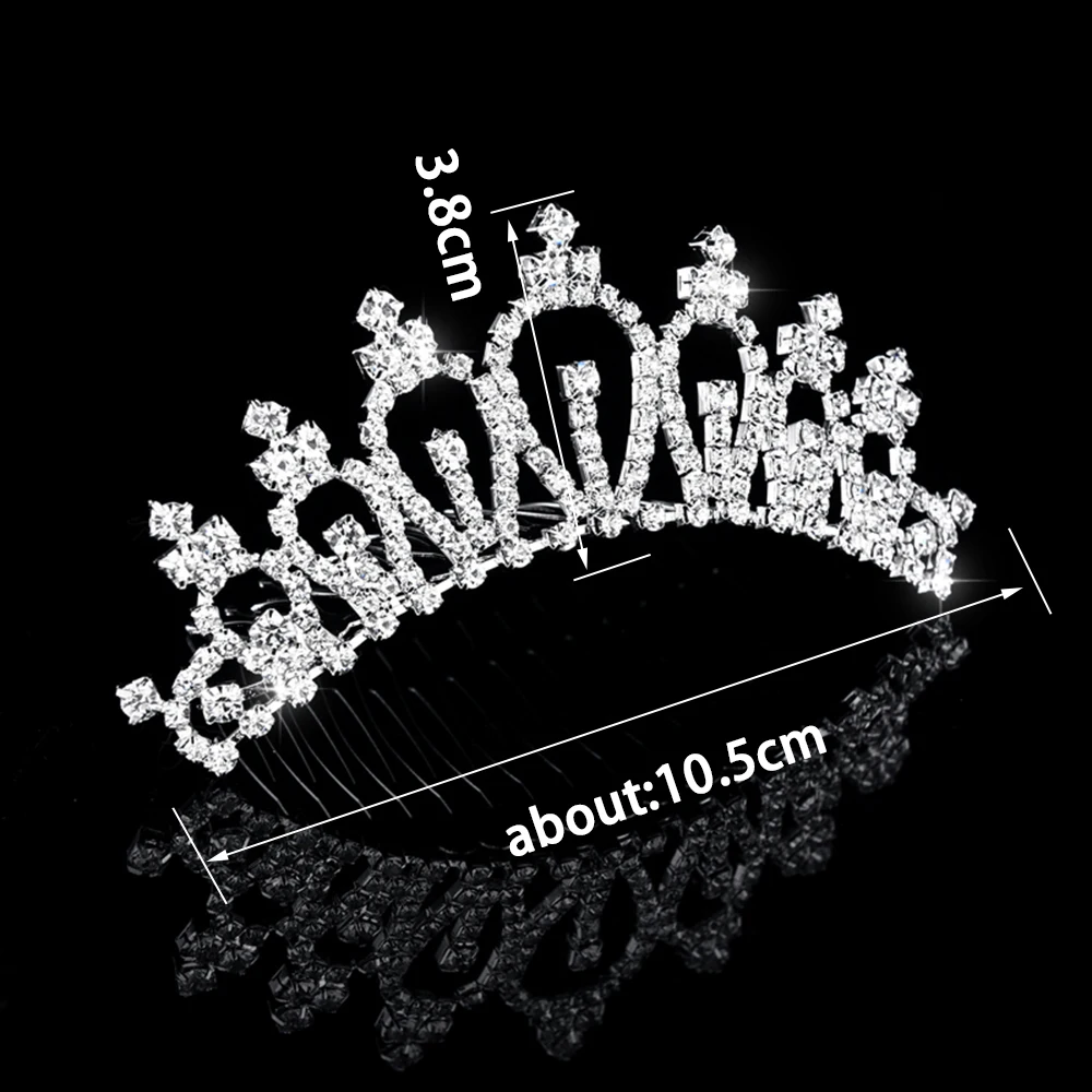 Диадемы и короны волос для невесты модные свадебные аксессуары Корона подружки