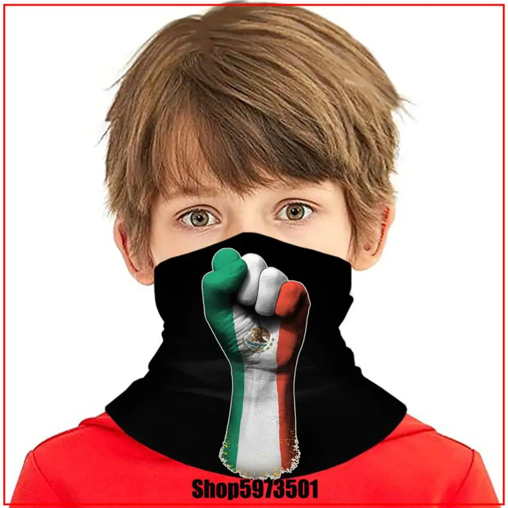 Флаг Мексики на приподнятом Кулаке Гарри банданы шарф сделай сам повязка голову