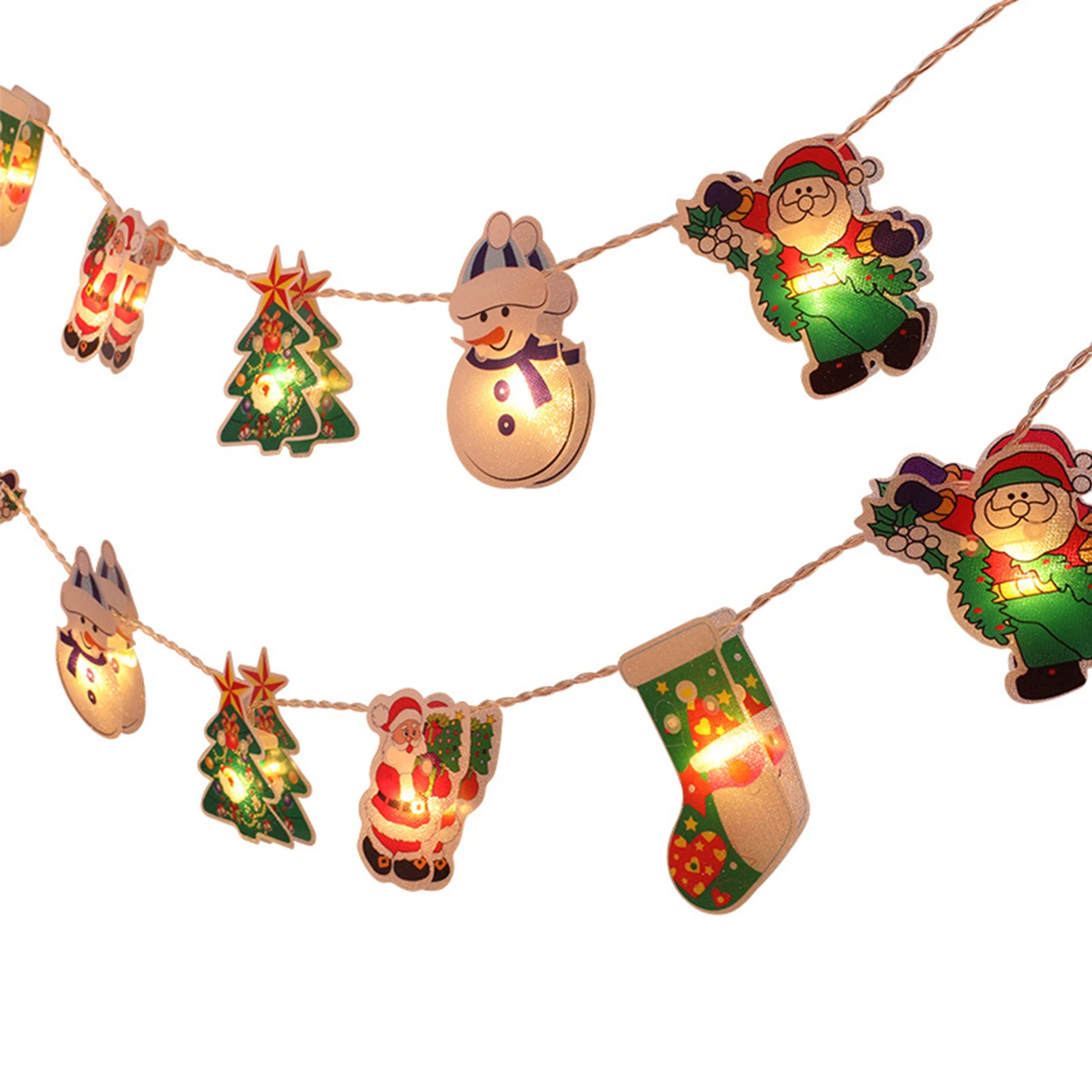 

Christmas Tree Ornaments Remote Control LED Lantern Holiday Gift Kids Snowman Nursery Waterproof String Lights Home Decor Wall