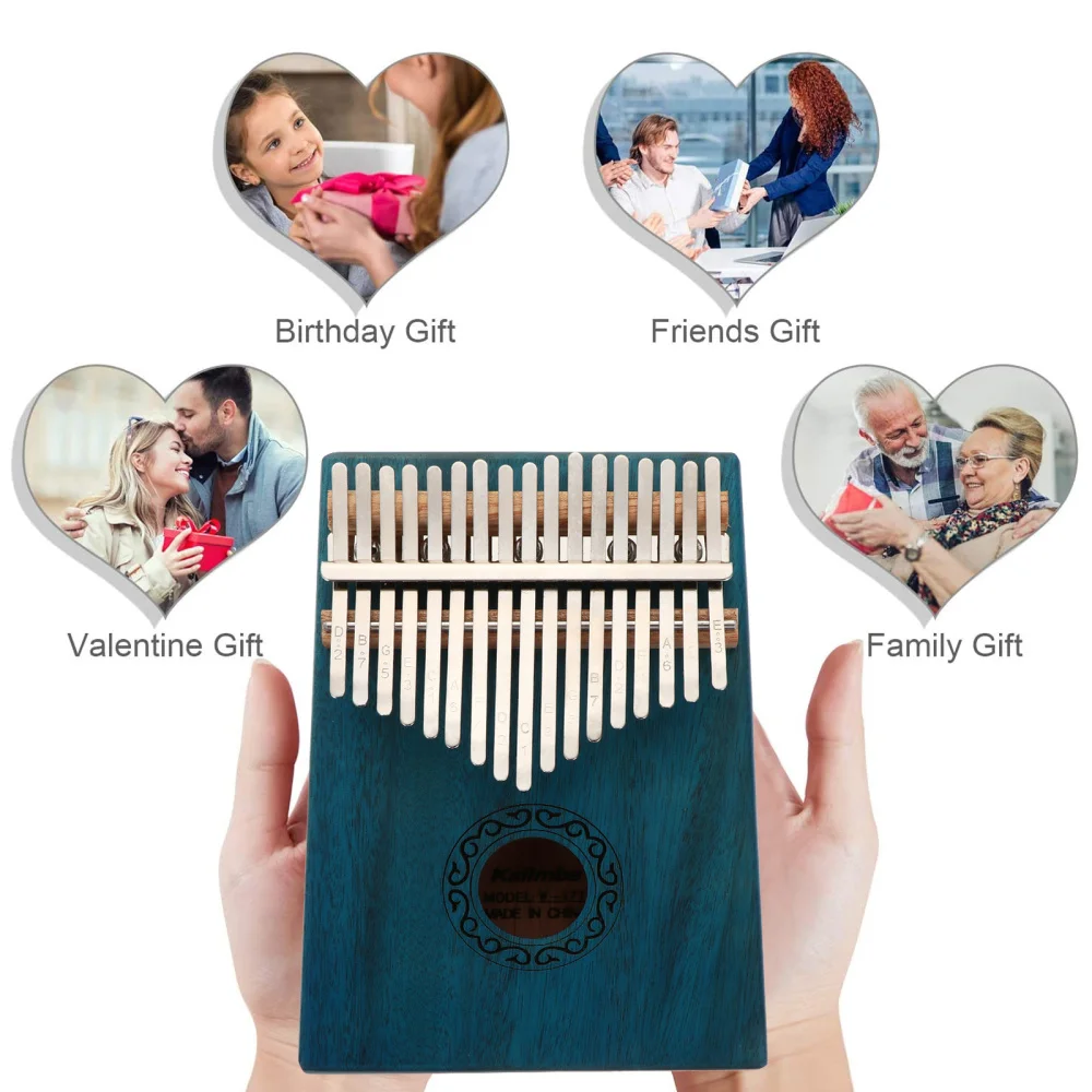 

1 Set Introductory Kalimba Thumb Piano Beginners Kalimba Lightweight Thumb Piano