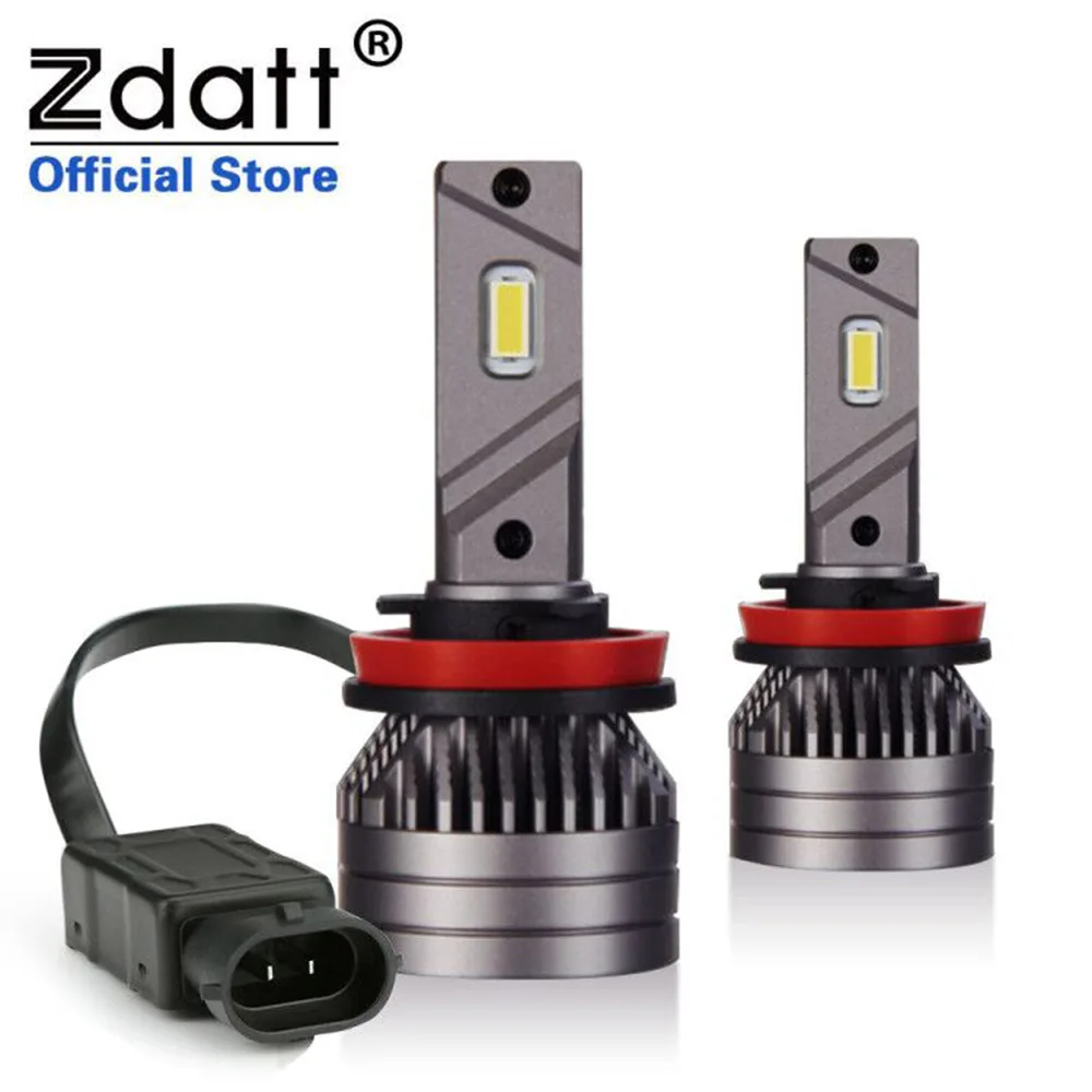 Zdatt 90W H7 Led 20000LM высокое Мощность лампы H4 led h7 h1 H8 H11 HB3 9006 Hb4 9004 9007 9012 Светодиодная