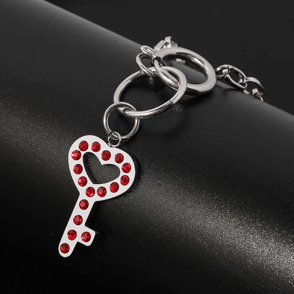 Ожерелье Igirl в виде ключа для женщин чокер стиле Харадзюку хип-хоп панк украшение