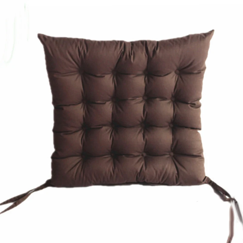 Chair Cushion Seat Pads Dining Kitchen With Tie On Garden Patio Removable Covers |