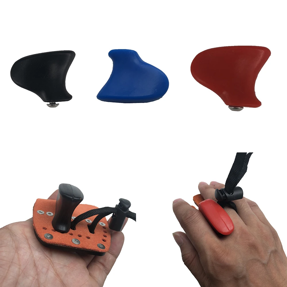 Рекурсивный лук аксессуары для стрельбы защитный зажим пальцев резиновые