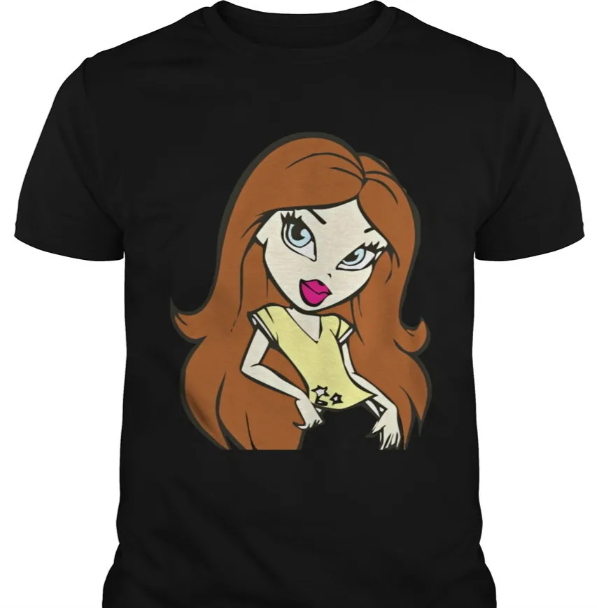 Забавная Мужская футболка Женская Необычная кукла брац _ 1 крутая 011381|Мужские