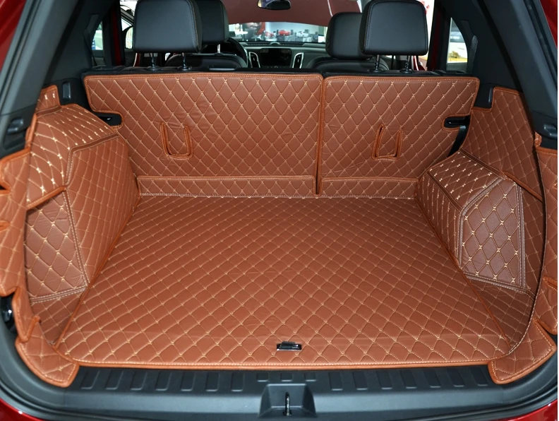 

Customized Full Covered Special Car Trunk Mats for Chevrolet EQUINOX 2016-2017 Waterproof Boot Carpets Cargo Rugs for Equinox