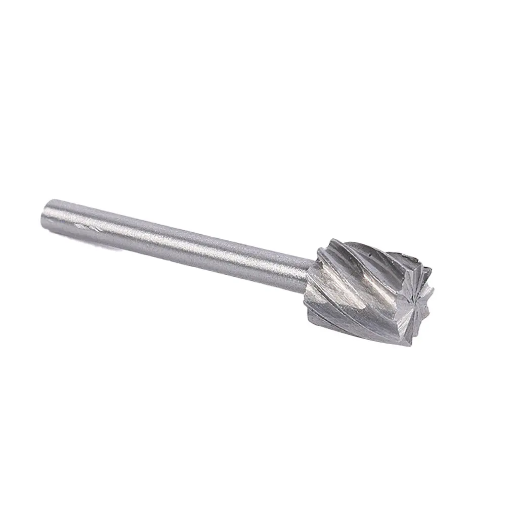 

10 Piece Set Of High Speed Steel Electric Grinder Grinding Head Woodworking Rotary File Milling Cutter Carving Knife