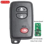 Дистанционный смарт ключ-брелок Keyecu, 3 кнопки для Toyota high Lander 2008 2009 2010 2011 2012 2013 HYQ14AAB PN: 271451-0140