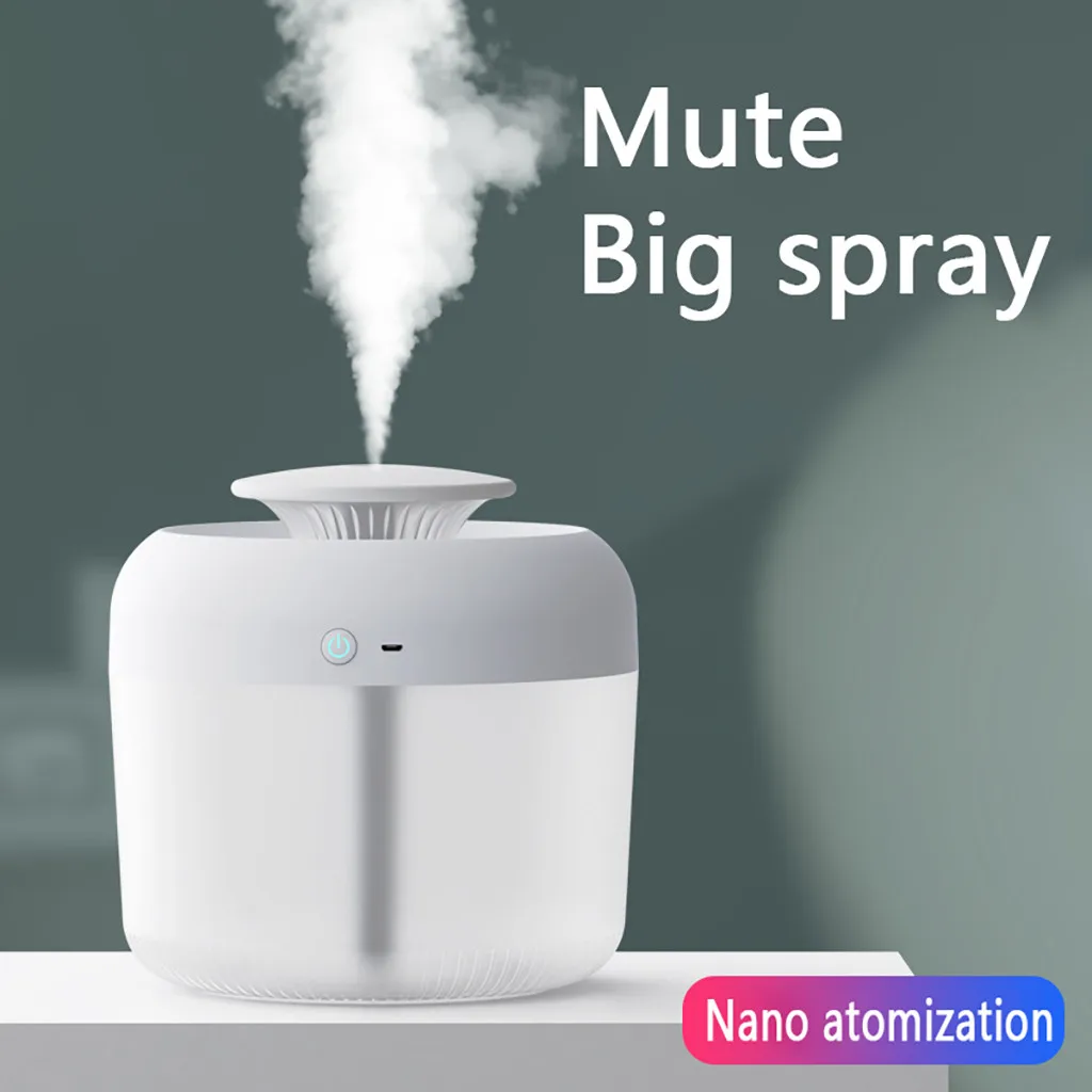 

Portable Humidifier High Capaci 2400ml Cool Mist Humidifier Night Light-New Aroma Humidifier Essential Aromatherapy Purifier