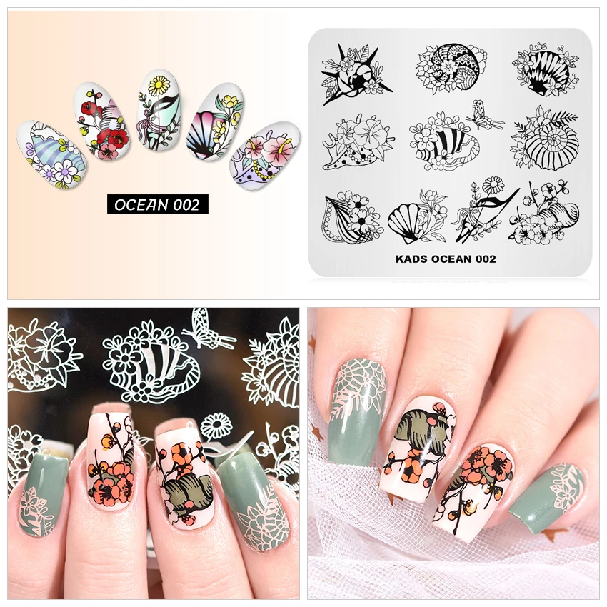 Rolabling 20 дизайн штамповки пластины вариант 1 шт. небо Природа Путешествия китайский океан моды серии Маникюр DIY для штамп для ногтей искусство