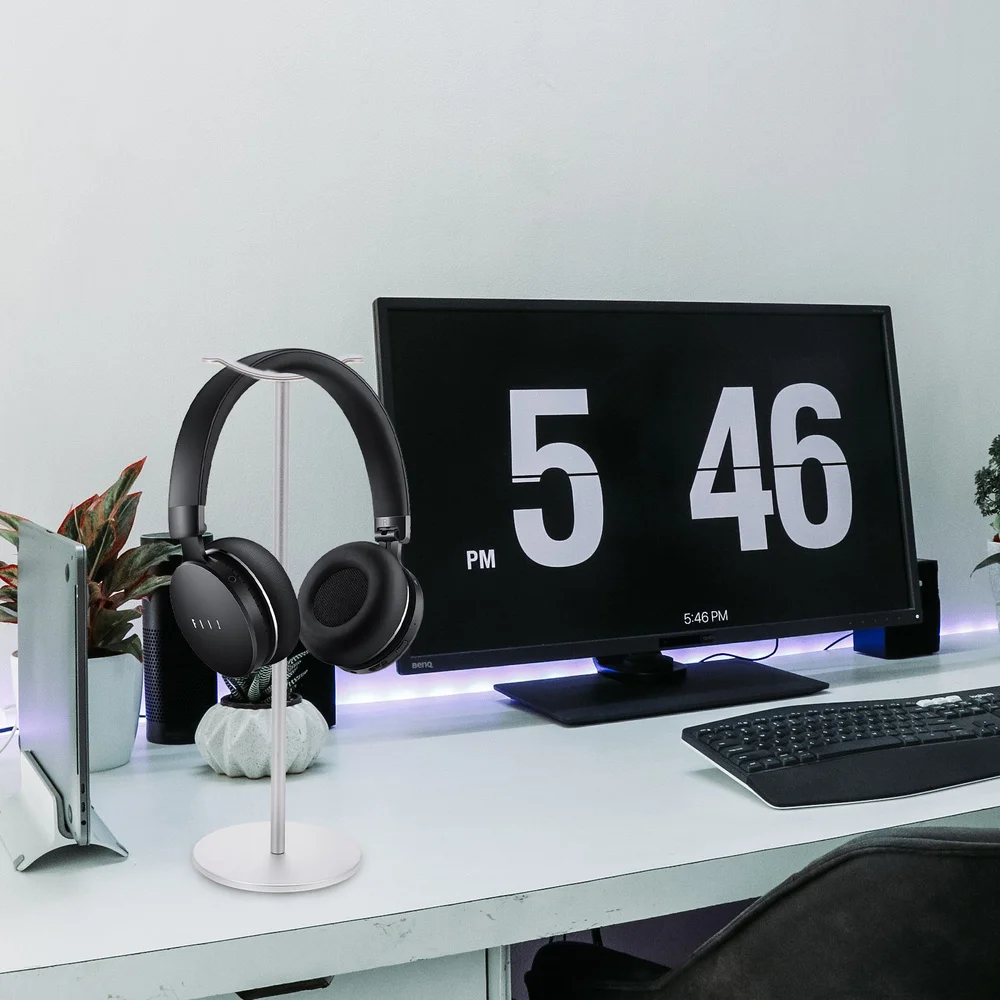 

Earphone Stand with Base Birthday Gift Aluminium Alloy Headphone Stand