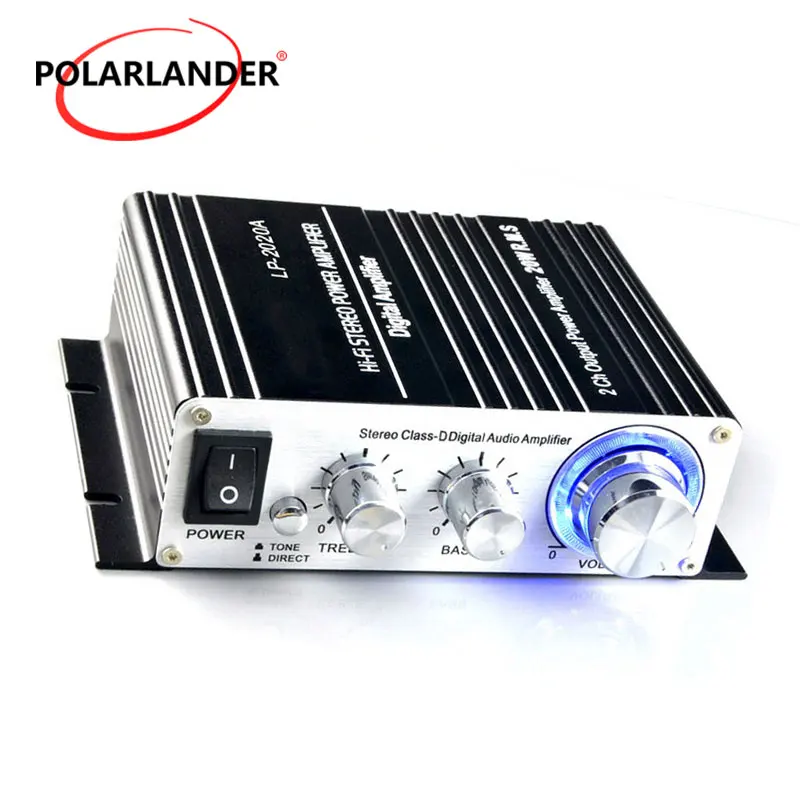 Стерео мини усилитель для мотоцикла и автомобиля 12 В 2x20 Вт Hi Fi выход L epai идеальный