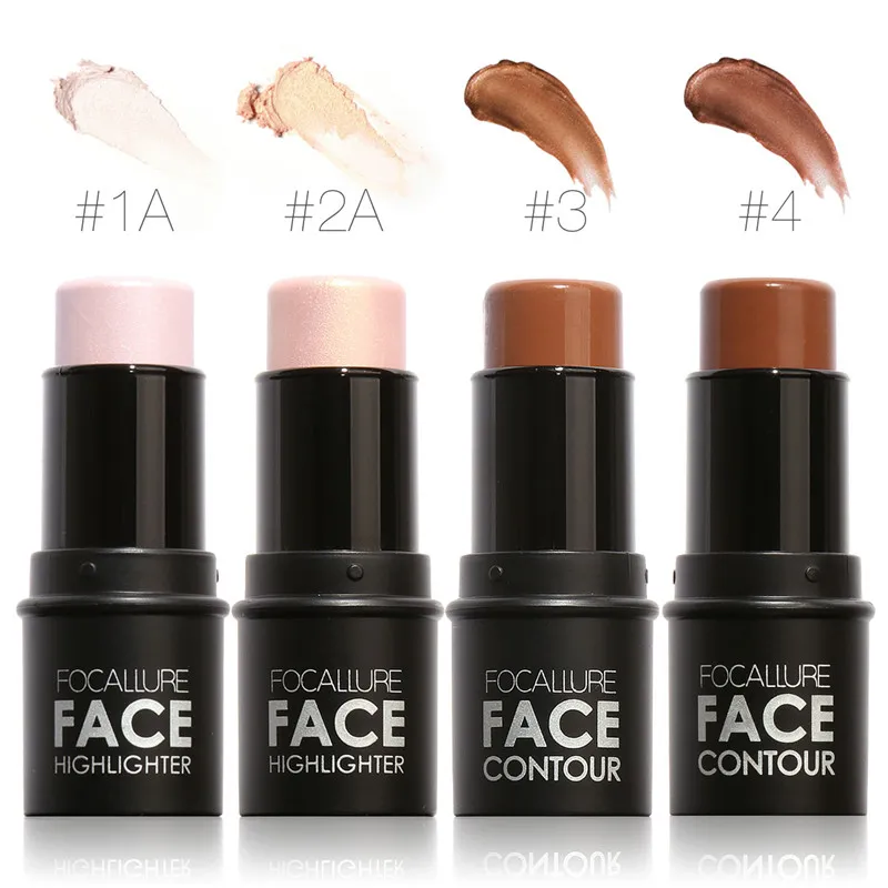 Хайлайтер Focallure Face карандаш-бронзер Cosmetic Shimmer Llluminator Waterproof Glitter маркер карандаш