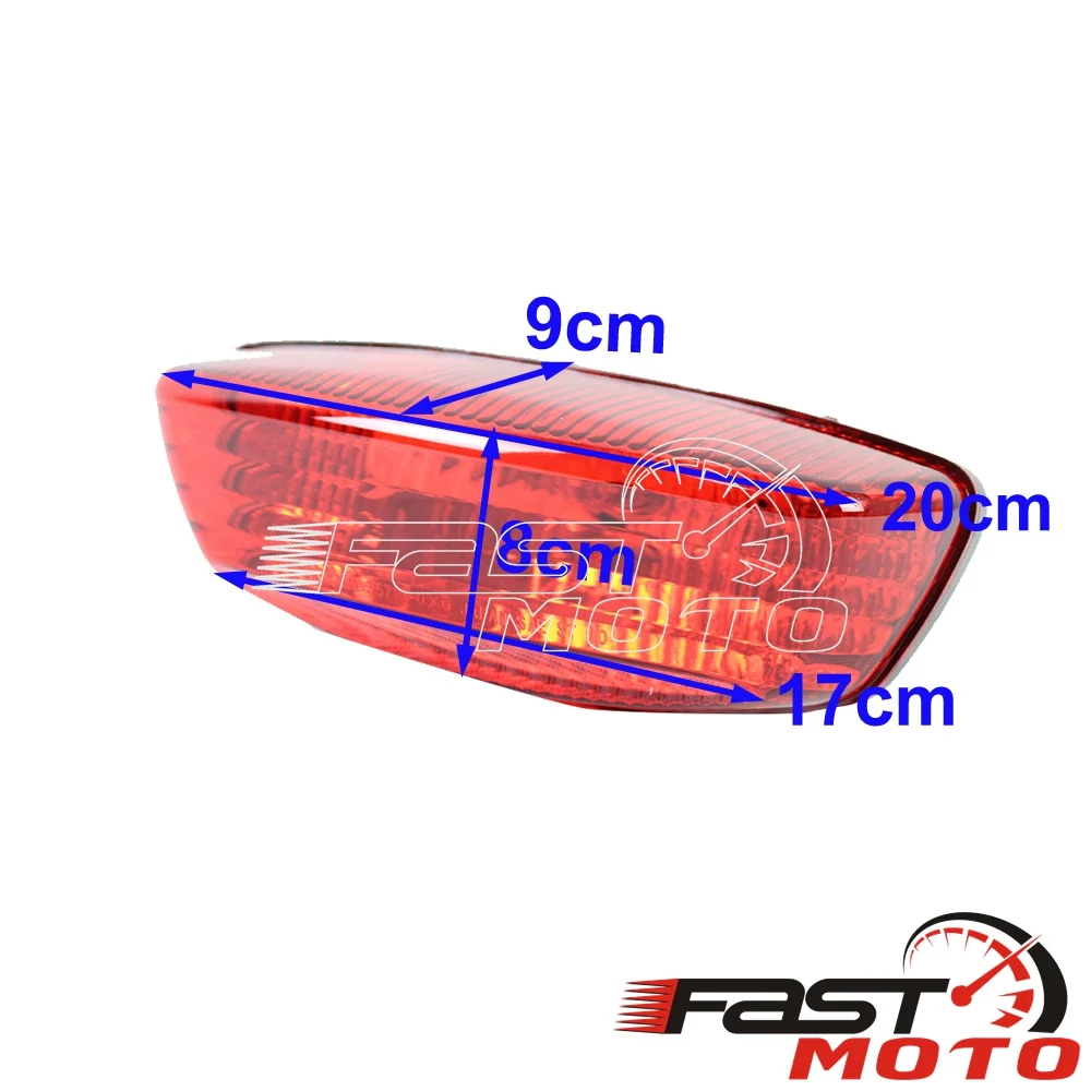 Задний фонарь в сборе 35710-03G30 задний тормозной для Kawasaki ATV KFX400 KSF400 KFX/KSF Suzuki LT-F250