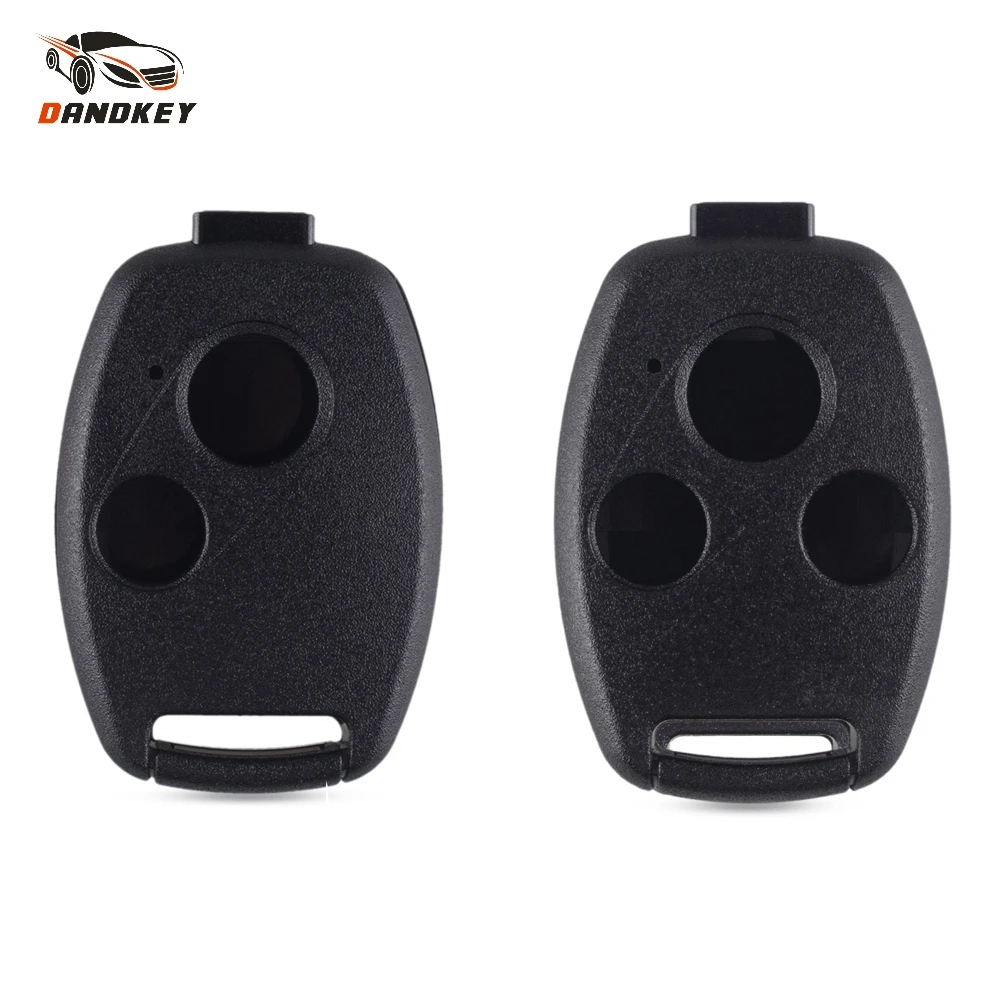 

Dandkey 10X дистанционный ключ оболочки 2 3 кнопки для Honda Accord CRV пилотный военный 2007-2013 Fob Автомобильный ключ чехол без лезвия