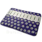 Коврик в горошек Let's, коврик, подушка, мягкая Польская Керамика, искусство, кобальт, синий, народное искусство, полировка