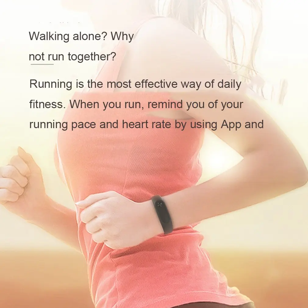 Смарт-браслет M2 HeartRate спортивный фитнес-браслет для мужчин и женщин