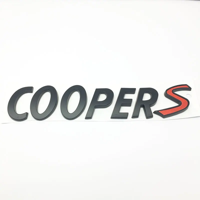 Автомобильный Стайлинг ABS стикер для Mini Cooper S R50 R53 R55 R56 R60 R61 F54 F55 F56 F60 задний