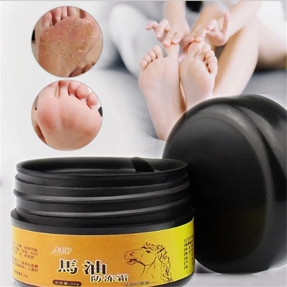 

Horse Oil Hand Foot Crack Cream Heel Chapped Peeling Foot Hand Repair Anti Dry Crack Skin Ointment Cream High Recommend