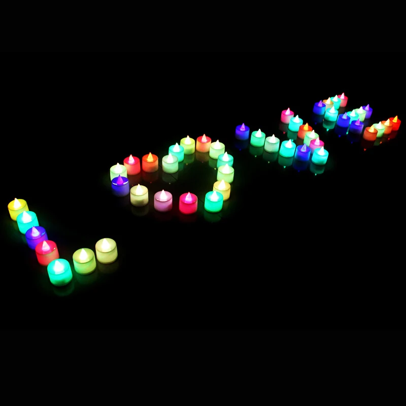 Электронная свеча Романтический светодиодный светильник на день рождения