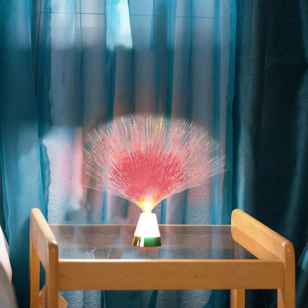 

1PCS Festival Atmosphere Light Colorful LED Optical Lantern Fiber Decoration Starry Wedding Party Christmas Lights Sky For A1E8