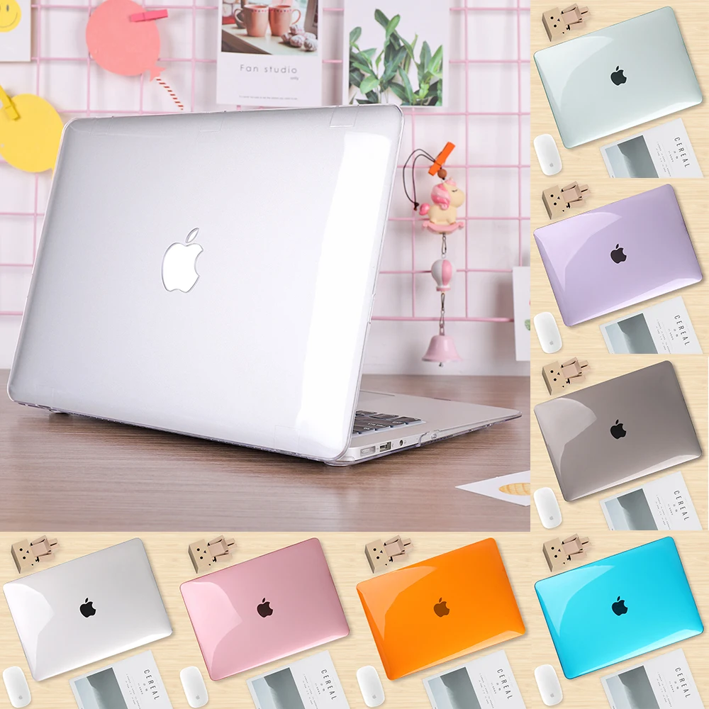 Матовый/кристально прозрачный жесткий чехол для Macbook Pro 13 16 дюймов 2019 A2159 A2141 Touch Bar